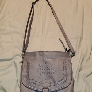 Maurices, Gray, Medium Crossbody Purse